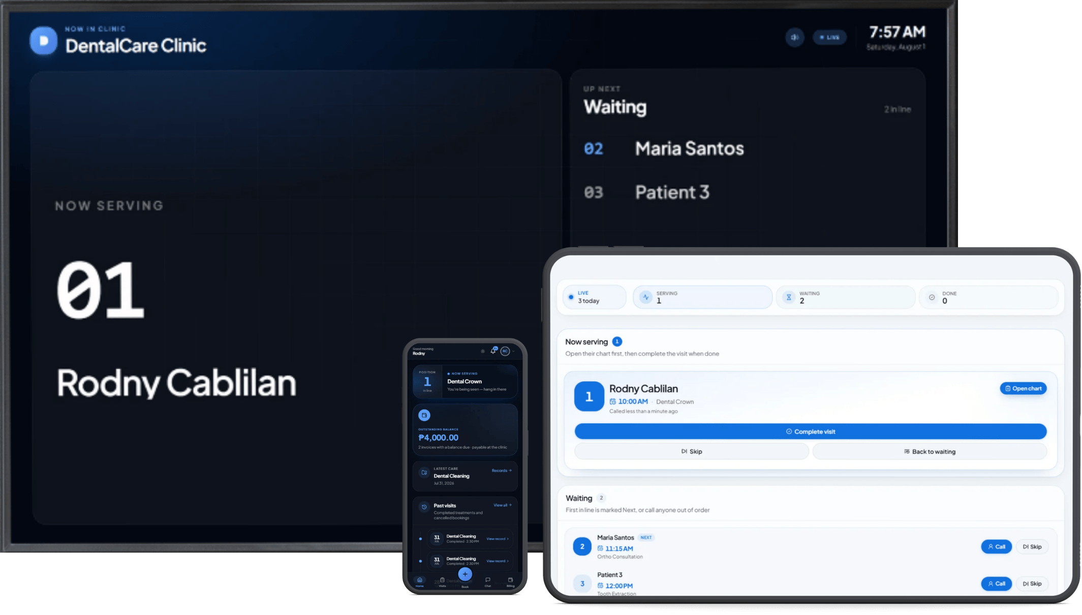 Dentos Real-time Queue